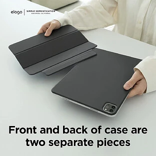 Чехол Elago для iPad Air 10.9 (2020/22 4/5th)/11 (М2-М4) Magnetic Folio Dark Grey