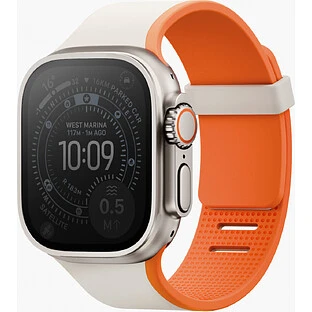 Ремешок Uniq для Apple Watch 49/46/45/44 mm Revix IV Clay/Volt Orange