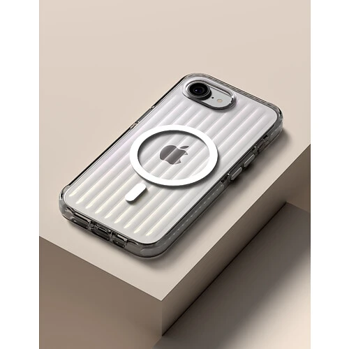 Чехол защитный VLP Pulse Case с MagSafe для iPhone 16E/17E, перламутровый