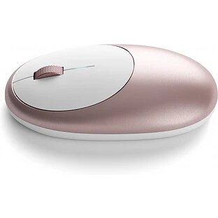 Беспроводная компьютерная мышь Satechi M1 Bluetooth Wireless Mouse. Цвет розовый