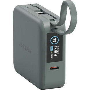 Аккумулятор внешний Energea MagPac MINI Plus, 10000 mAh Magnetic wireless 15W + С 20W +2 C cables and Display Sage