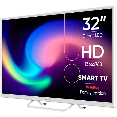 Жидкокристаллический телевизор Topdevice 32", арт. TDTV32BS02H_WE