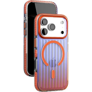 Чехол защитный VLP Pulse Case с MagSafe для iPhone 17 Pro Max, оранжевый
