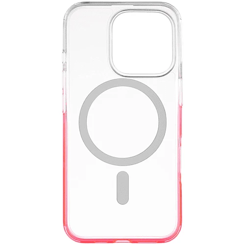 Чехол защитный uBear Fusion Mag Case iPhone 16 Pro, неоновый розовый