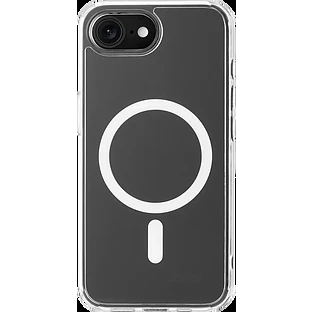 Чехол защитный uBear Real Mag Case для iPhone 16e, MagSafe совместимый, усиленный, прозрачный