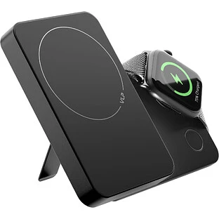 Аккумулятор внешний VLP Diamond Energy Pro MagSafe, Qi2, 10000 mAh, 3A, USB-C, черный