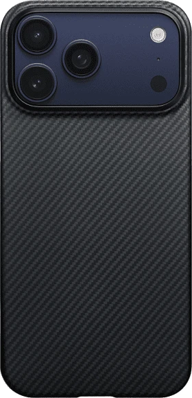 Чехол для телефона Pitaka Ultra-Slim для iPhone 17 Pro Max (600D Black/Grey Twill)