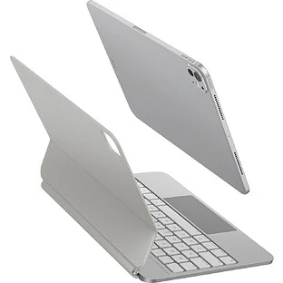 Чехол-клавиатура UNIQ Venno Pro для iPad Pro 11" (M4/M5), Белая