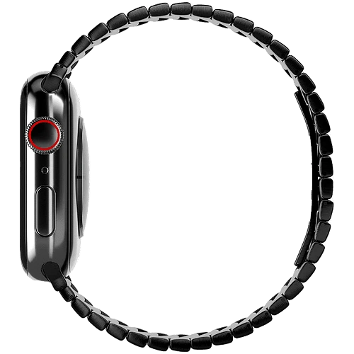 Ремешок из нержавеющей стали Casetify Monolink для Apple Watch 38/40/41, черный