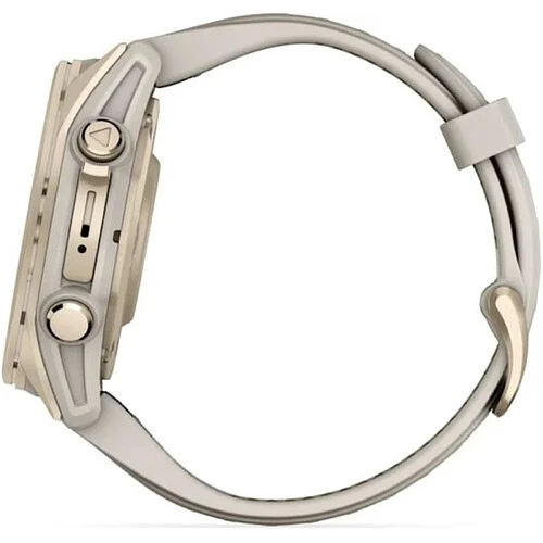 Умные часы Garmin Fenix 8 AMOLED Sapphire 43 мм, Soft Gold