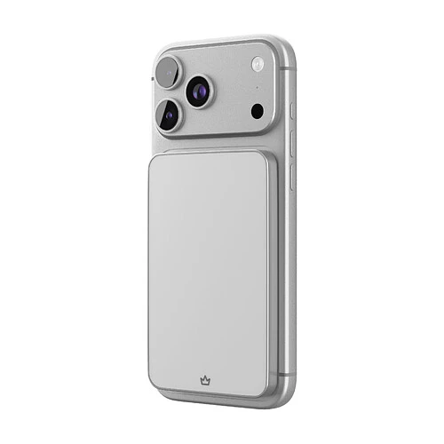Аккумулятор внешний VLP Diamond Energy MagSafe, Qi2, 5000 mAh, 3A, USB-C, белый