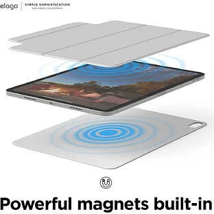 Чехол Elago для iPad 10.9 (2022 10th)/11 (2025 11th) Magnetic Folio Light Grey