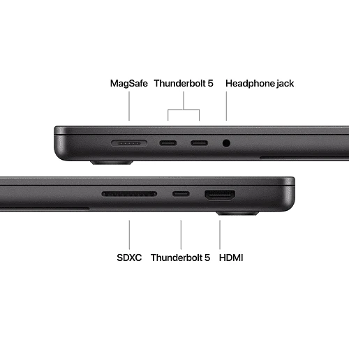 MacBook Pro 14", M4 Max (14C CPU/32C GPU), 36GB, 1TB, Серебристый