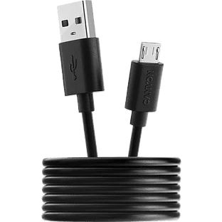 Кабель Canyon USB-A - microUSB, 1м, Черный