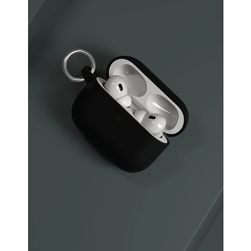 Чехол силиконовый VLP Grase Case для AirPods Pro 3, черный