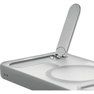 Чехол защитный uBear Stand 360° Mag Case для iPhone Air, MagSafe совместимый, силикон, софт-тач, серый