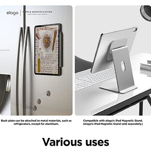 Чехол Elago для iPad 10.9 (2022 10th)/11 (2025 11th) Magnetic Folio Light Grey