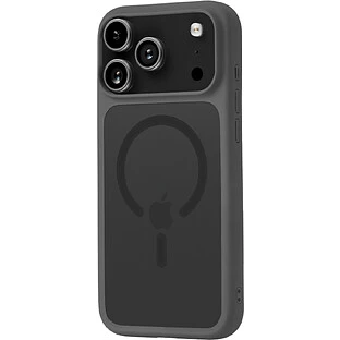 Чехол защитный uBear Shade Case для iPhone 17 Pro Max, MagSafe совместимый, усиленный, силк-тач, серый