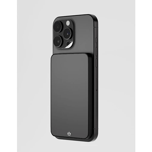 Аккумулятор внешний VLP Diamond Energy MagSafe, Qi2, 5000 mAh, USB-C, черный титан