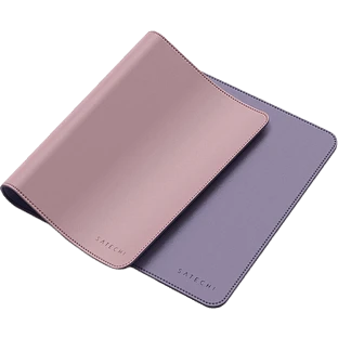 Коврик Satechi Dual Side ECO-Leather Deskmate. Цвет: Розовый/фиолетовый