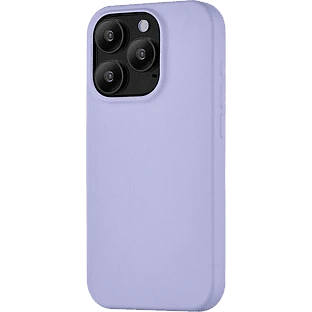 Чехол защитный uBear Capital Leather Case, iPhone 15 Pro Max, MagSafe, лавандовый