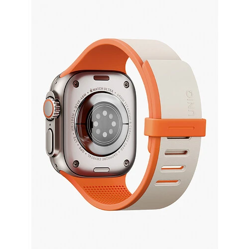 Ремешок Uniq для Apple Watch 49/46/45/44 mm Revix IV Clay/Volt Orange