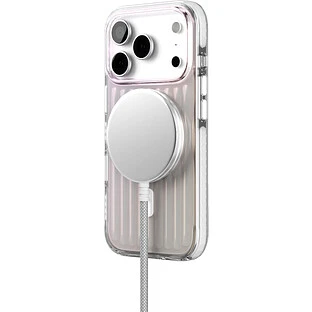 Чехол защитный VLP Pulse Case с MagSafe для iPhone 17 Pro, перламутровый
