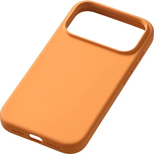 Чехол защитный uBear Touch Mag Case для iPhone 17 Pro, MagSafe совместимый, силикон, софт-тач, оранжевый