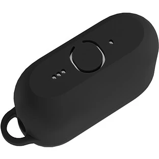 Чехол силиконовый VLP Charm Case для AirPods Pro 3, черный