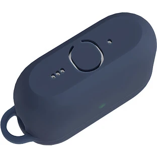 Чехол силиконовый VLP Charm Case для AirPods Pro 3, темно-синий