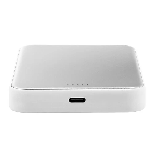 Внешний аккумулятор uBear Strike Power bank 10 000 mAh, PD30W, Qi2.2, белый