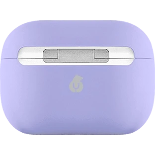 Чехол защитный Airpods Pro 2 Touch Pro Silicone Case, 1,5 мм усиленный, фиолетовый