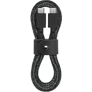 BELT CABLE TYPE-C, кабель зарядный USB-C/USB-C,  60W, длина 1,2 м., цвет: космос