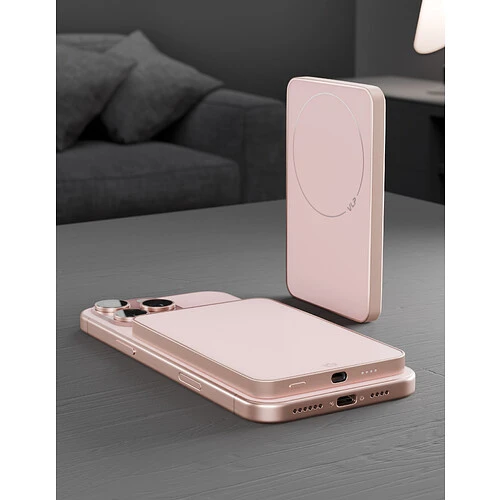 Аккумулятор внешний VLP Diamond Energy MagSafe, Qi2, 5000 mAh, USB-C, пустынный титан