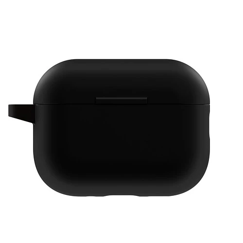 Чехол силиконовый VLP Grase Case для AirPods Pro 3, черный