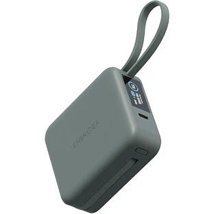 Аккумулятор внешний Energea MagPac MINI Plus, 10000 mAh Magnetic wireless 15W + С 20W +2 C cables and Display Sage