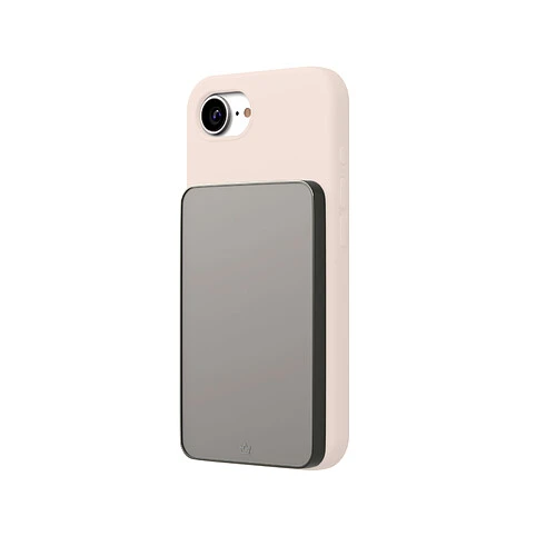 Чехол защитный VLP Aster Case с MagSafe для iPhone 16e/17e розовый