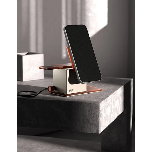 Беспроводное зарядное устройство VLP NEO Qi2.2 4 в 1, Amber Gray