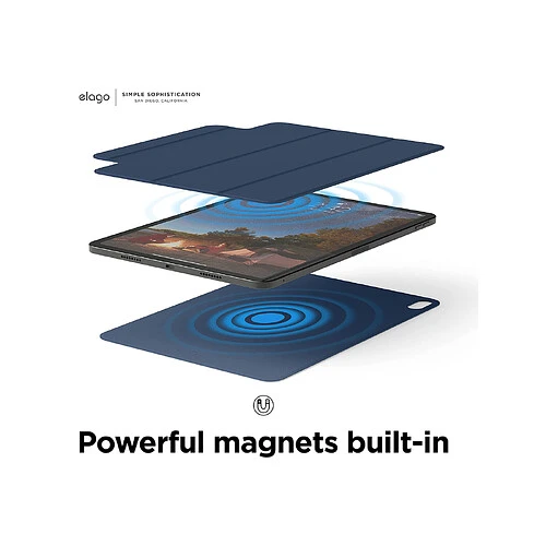 Чехол Elago для iPad Air 10.9 (2020/22 4/5th)/11 (М2-М4) Magnetic Folio Blue