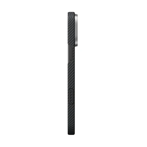 Чехол для телефона Pitaka Edge Ultra-Slim Case Twill 600D with PitaTap for iPhone 16 Pro - Black/Grey