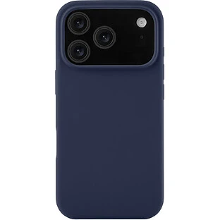 Чехол защитный uBear Touch Mag Case для iPhone 17 Pro, MagSafe совместимый, силикон, софт-тач, темно-синий
