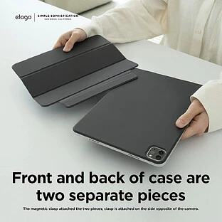 Чехол Elago для iPad 10.9 (2022 10th)/11 (2025 11th) Magnetic Folio Dark Grey