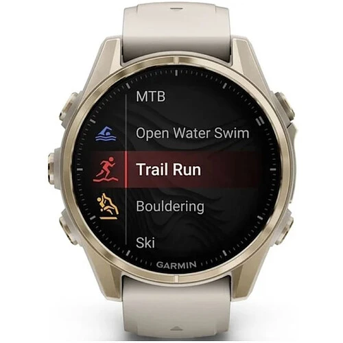 Умные часы Garmin Fenix 8 AMOLED Sapphire 43 мм, Soft Gold