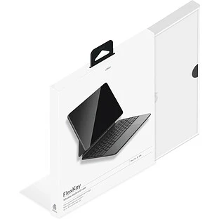 Чехол-клавиатура uBear FlexKey для iPad Pro 13" (M4 | M5), магнитная, soft-touch