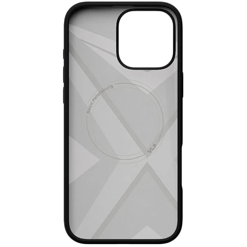 Чехол защитный "vlp" Aster Pro Case с MagSafe для iPhone 16 Pro, черный
