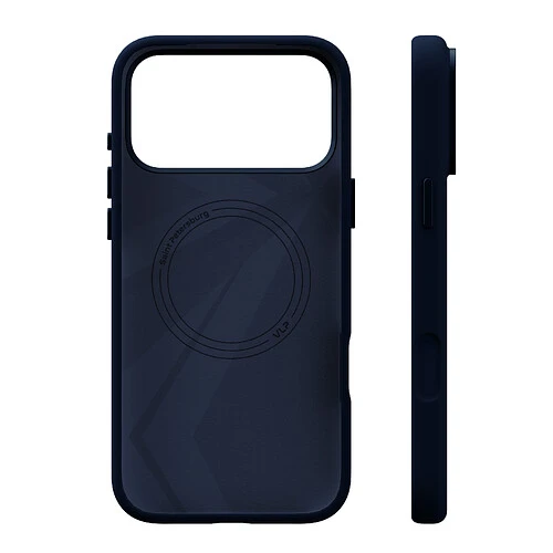 Чехол защитный VLP Aster Pro Case с MagSafe для iPhone 17 Pro, темно-синий