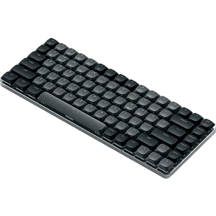 Клавиатура механическая с подсветкой Satechi SM1 Slim Mechanical Backlit Bluetooth Keyboard  - русская раскладка, темно-серый