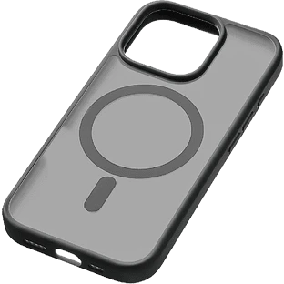 Чехол защитный uBear Cloud Mag Case iPhone 16 Pro, силк-тач, черный