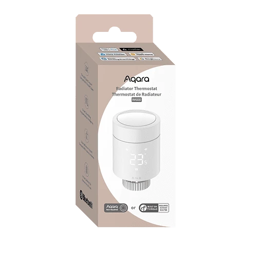 Умный терморегулятор (термостат) для радиатора Aqara W600