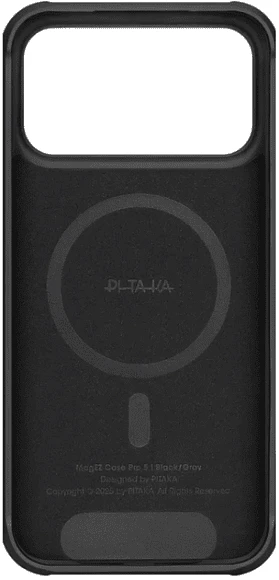 Чехол для телефона Pitaka Aramid ProGuard Case Black-Grey для iPhone 17 Pro